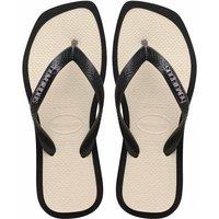 HAVAIANAS Top Square Fusion Flip Flops Black