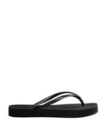 HAVAIANAS Slim Flatform Flip Flops Beige