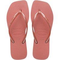 HAVAIANAS Slim Square Flip Flops Pink