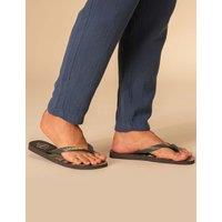 HAVAIANAS Flat Flip Flops Green Mix