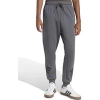 Adidas Future Icons 3 Stripes Tapered Joggers Medium Grey