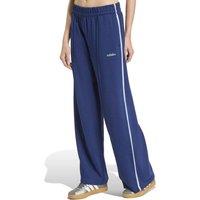 Adidas Essentials Cotton Rich Wide Leg Joggers Navy