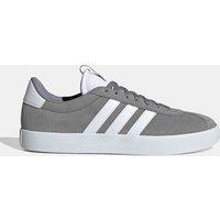 Adidas VL Court 3.0 Leather Trainers Medium Grey