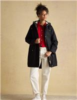 Cotton Rich Waterproof Hooded Raincoat