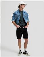 Lee 5 Pocket Denim Shorts Black