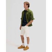 Lee 5 Pocket Denim Shorts White