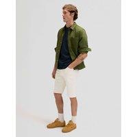 Lee 5 Pocket Denim Shorts White