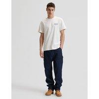 Lee Pure Cotton Slogan T-Shirt White