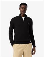 Pure Cotton Half Zip Sweatshirt