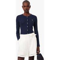Lacoste Pure Cotton Cardigan Navy