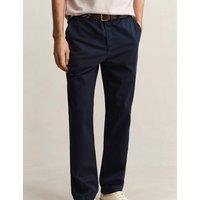 GANT Regular Fit Twill Chinos Navy
