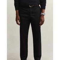 GANT Regular Fit Twill Chinos Black