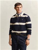 Pure Cotton Striped Rugby Shirt