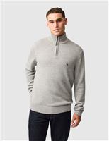 Merrick Bay Pure Cotton Half Zip Jumper
