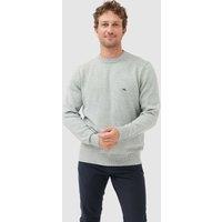 Rodd & Gunn Gunn Pure Cotton Crew Neck Jumper Grey