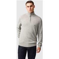 Rodd & Gunn Merrick Bay Pure Cotton Half Zip Jumper Grey