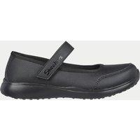 Skechers Microstrides Recess Rules School Shoes (9 Small-4 Large) Black