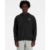 New Balance Cotton Rich Sport Essentials Zip Up Hoodie Black
