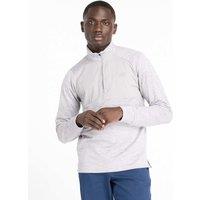 New Balance Half Zip Funnel Neck Training Top Grey