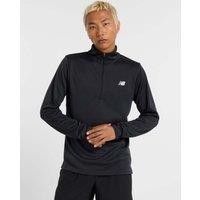 New Balance Quarter Zip Technical Fleece Black
