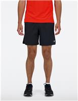 New Balance Woven Stretch Longer Length Running Shorts Black