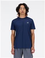 New Balance Sport Essential Crew Neck T-Shirt Navy
