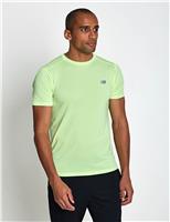 New Balance Lightweight Quick Dry Sports T-Shirt Bright Yellow