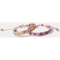 M&S Occasion Beaded Edge Wristwear 2 Pack Multi