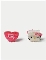 M&S Hello Kitty Heart Clip Pack Pink Mix