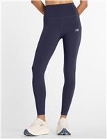 New Balance High Waisted Leggings Dark Navy