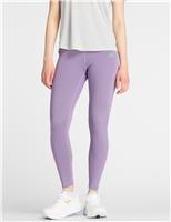 New Balance High Waisted Gym Leggings Light Purple