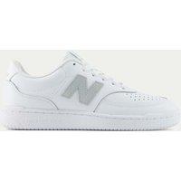 New Balance Leather Side Detail Trainers White