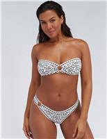 Samoa Floral High Leg Bikini Bottoms