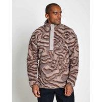 Columbia Helvetia II Funnel Neck Sweatshirt Brown Mix