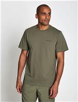 Columbia CSC Basic Logo Pure Cotton T-Shirt Khaki