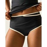 Regatta Kyra High Waisted Bikini Bottoms Black