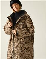 Waterproof Leopard Hooded Changing Robe