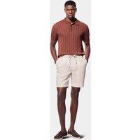 Hawes & Curtis Pure Linen Lightweight Shorts Stone