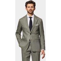 Hawes & Curtis Tailored Fit Pure Linen Blazer Olive