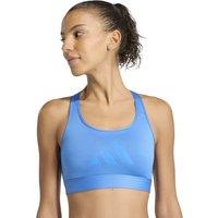 Adidas Powerreact Non Wired Sports Bra Blue