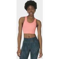 Sweaty Betty Stamina Seamless Medium Support Sports Bra Pink