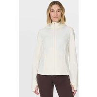Sweaty Betty Ultimate Train Water Resistant Hooded Jacket Soft White