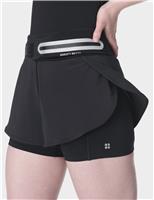 Sweaty Betty Get Set 2 in 1 Gym Shorts Black