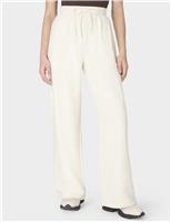 Sweaty Betty Revive Cotton Rich Wide Leg Track Pants White