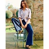 Jigsaw Pure Cotton Striped Collared Relaxed Shirt Multi