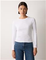 Cotton Rich Ribbed Slim Fit T-Shirt