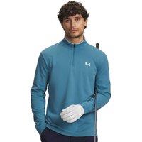 Under Armour MatchPlay Half Zip Training Top Light Blue