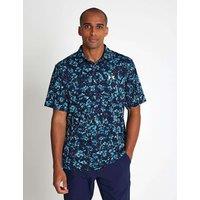 Under Armour Tech Textured Sports T-Shirt Dark Navy Mix