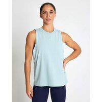 Under Armour Rival Cotton Rich Vest Top Light Blue