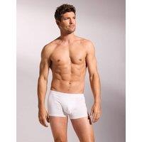 David Gandy Wellwear 3 Pack Ultimate Cotton Modal Trunks White